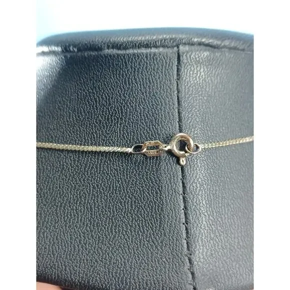 Vintage 925 Turquoise Cross & Chain Native American Southwestern Beauty Necklace - Picture 6 of 16